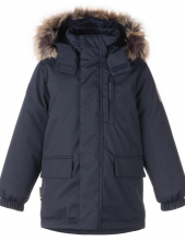 Куртка-парка для мальчиков SNOW K23441 (00950 (т.серый)) Куртка-парка для мальчиков SNOW K23441 (00950 (т.серый))