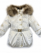 Пальто для девочек LUX K17503 L_2021 (00001 (белый)) Пальто для девочек LUX K17503 L_2021 (00001 (белый))